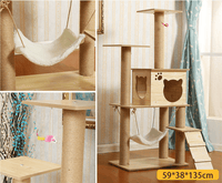 Thumbnail for Cat Tree House Condo Furniture Cat Climbing Frame Cat Claw Board