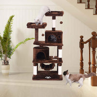 Thumbnail for Cat Tree House Scratching Post Tree Play House