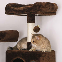 Thumbnail for Cat Tree House with Scratching Posts Hammock - The Shopsite