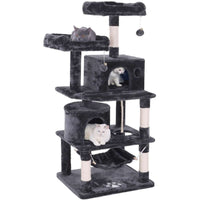 Thumbnail for Cat Tree House with Scratching Posts Hammock - The Shopsite