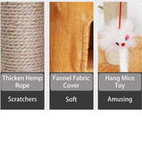 Thumbnail for Cat Tree Climbing Scratching Column - The Shopsite