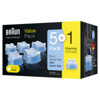 Thumbnail for Braun Clean and Charge Refills 5 Pack + 1 free (CCR6)