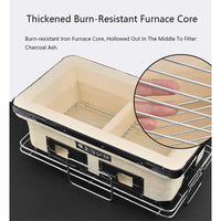 Thumbnail for Japanese Ceramic Hibachi Charcoal Table Grill