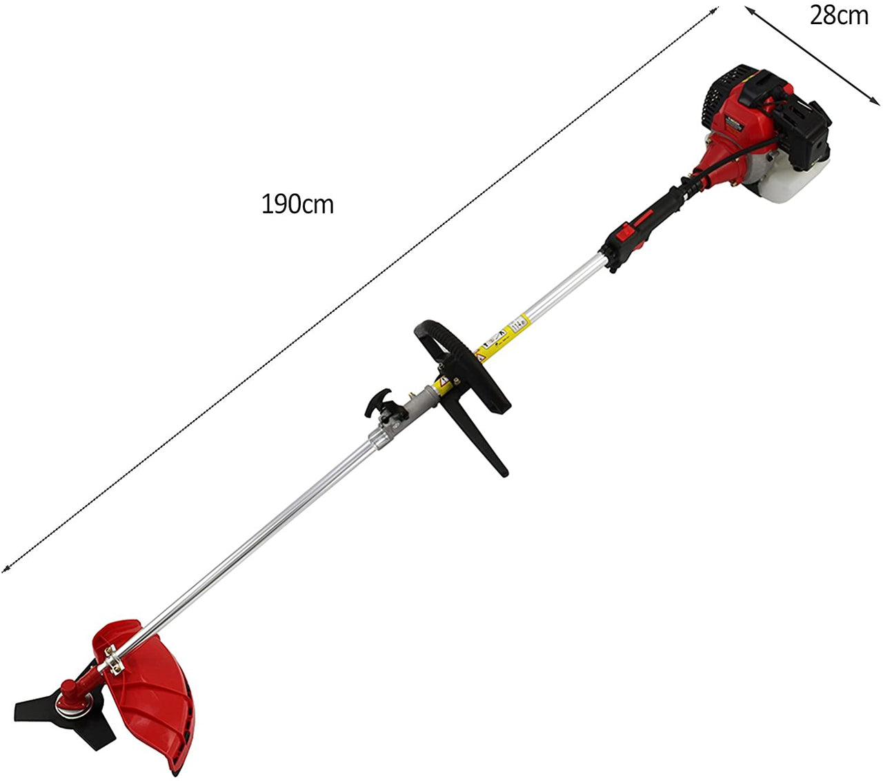 62Cc Brush Weed Cutter Hedge Trimmer 4 In 1