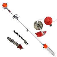 Thumbnail for High-Powered 62Cc Brush Weed Cutter Saw Hedge Trimmer 5 In 1 - The Shopsite