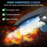 Thumbnail for Makita Compatible Mini Cordless Chainsaw 6 Inch