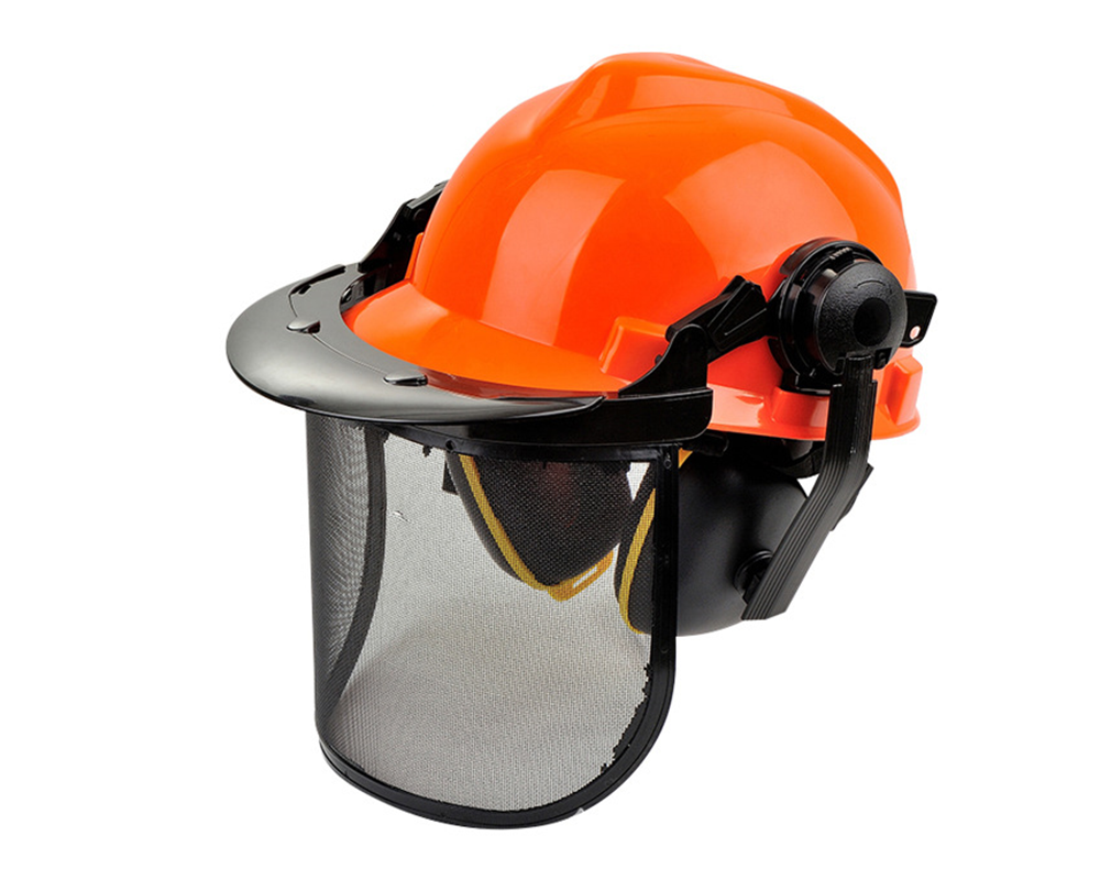 Helmet with durable plastic shell