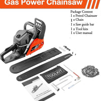 Thumbnail for 62cc chainsaw with instruction manual
