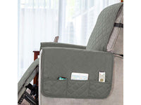 Thumbnail for Adjustable elastic straps under recliner chair cover