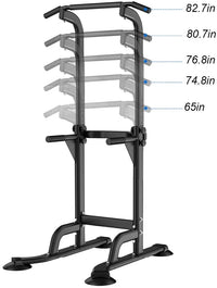Thumbnail for Power Tower Pull-Up & Chin-Up Station – Adjustable Workout Equipment