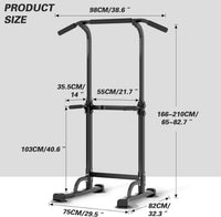 Thumbnail for Power Tower Pull-Up & Chin-Up Station – Adjustable Workout Equipment