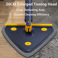 Thumbnail for Triangle Cleaning Mop 1.3m Extendable Rotatable