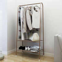 Thumbnail for Cloth Rack Garment Rack Metal Coffee color