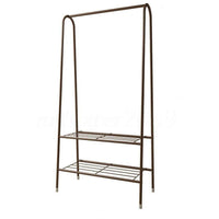 Thumbnail for Cloth Rack Garment Rack Metal Coffee color - The Shopsite