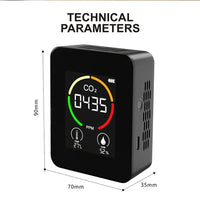 Thumbnail for CO2 Detector Monitor Ppm Quality Indoor Air