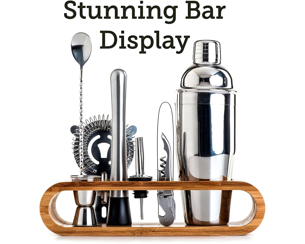 Cocktail Shaker Set Bartender Kit