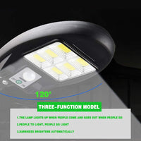 Thumbnail for LED 72 COB Solar Powered PIR Motion Sensor Security Wall Lights
