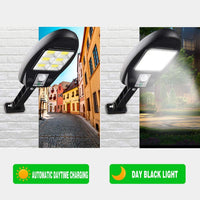 Thumbnail for LED 72 COB Solar Powered PIR Motion Sensor Security Wall Lights