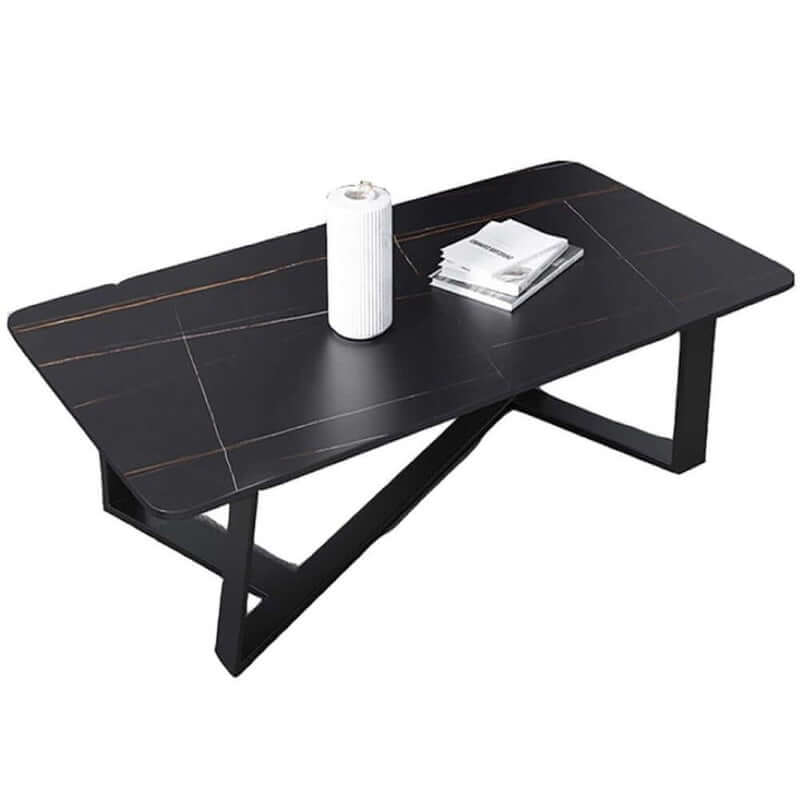 Coffee Table Marble Texture Modern Stone - The Shopsite