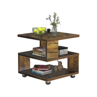 Thumbnail for Coffee Table Rustic Wood - The Shopsite
