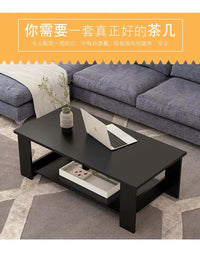Thumbnail for Coffee Table 80cm Black