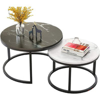 Thumbnail for Lightweight coffee tables easy to move