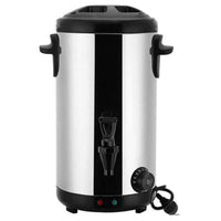 Thumbnail for Coffee hot water urn 10L stainless steel with resin faucet