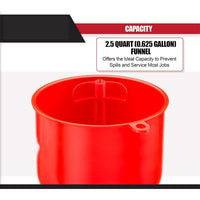 Thumbnail for Spill Proof Car Radiator Coolant Filling Funnel Kit