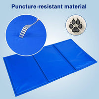 Thumbnail for Pets Gel Cooling Mat Pet Dog Cooling Pad Extra Large