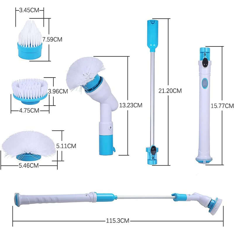 Cordless Scrubber Electric Cleaning Brush - The Shopsite