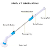 Thumbnail for Cordless Scrubber Electric Cleaning Brush - The Shopsite