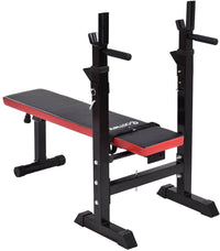 Thumbnail for Adjustable Weight Bench Fitness Bench Home Gym Black - The Shopsite