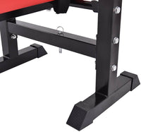 Thumbnail for Adjustable Weight Bench Fitness Bench Home Gym Black - The Shopsite