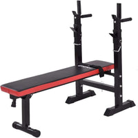 Thumbnail for Adjustable Weight Bench Fitness Bench Home Gym Black - The Shopsite