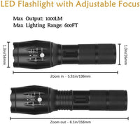 Thumbnail for Mini Adjustable Focus Cree Led Flashlight Torch - The Shopsite
