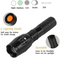 Thumbnail for Mini Adjustable Focus Cree Led Flashlight Torch - The Shopsite