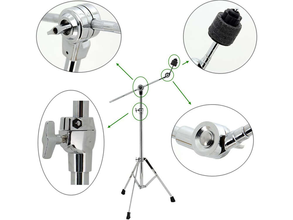 Cymbal Stand Single Braced Lightweight (4.5lb) - The Shopsite