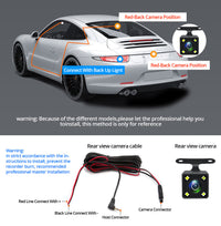 Thumbnail for Car Dash Camera with Reverse Camera