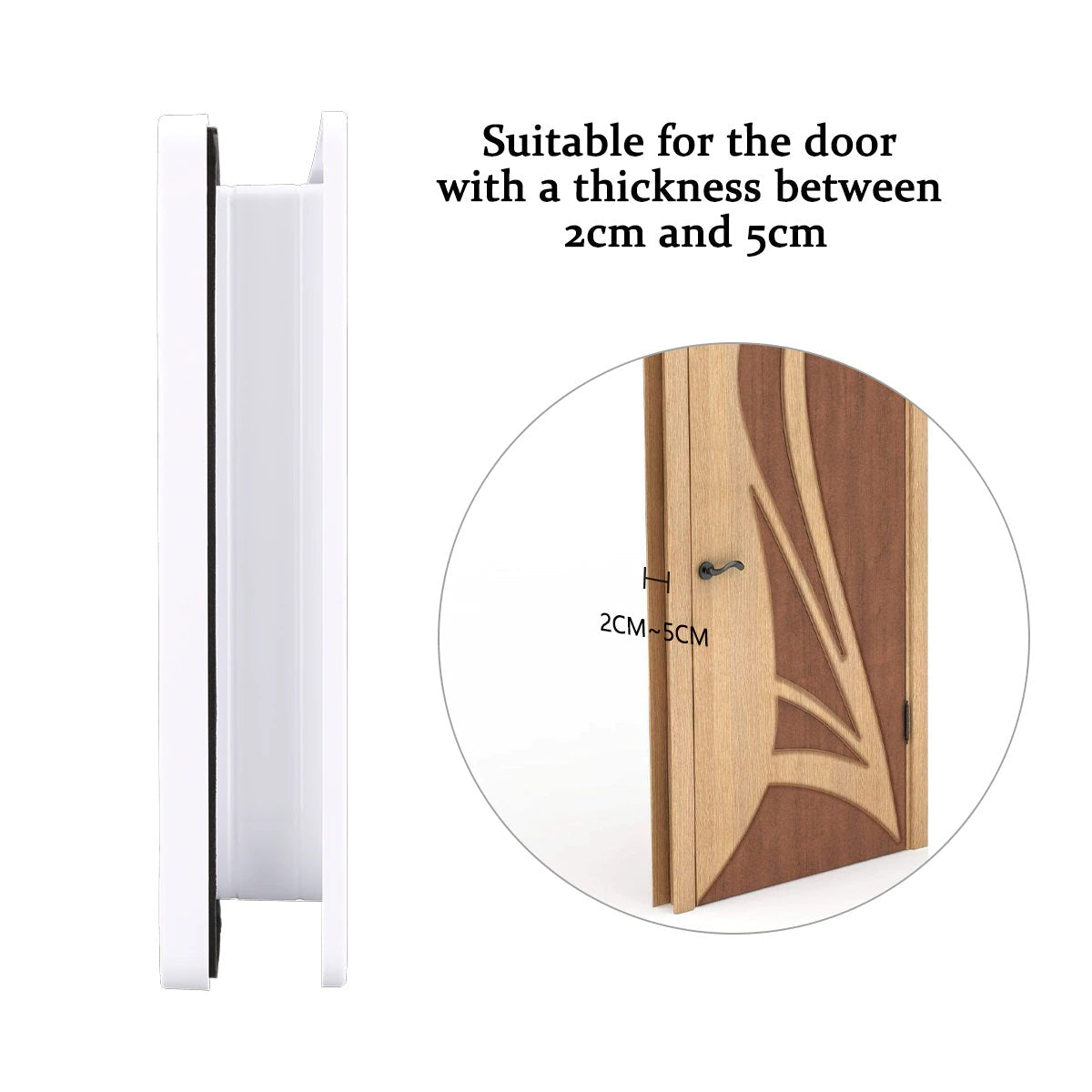 Cat Door 4 Ways Round Lockable Pet Dog Flap Cat Door