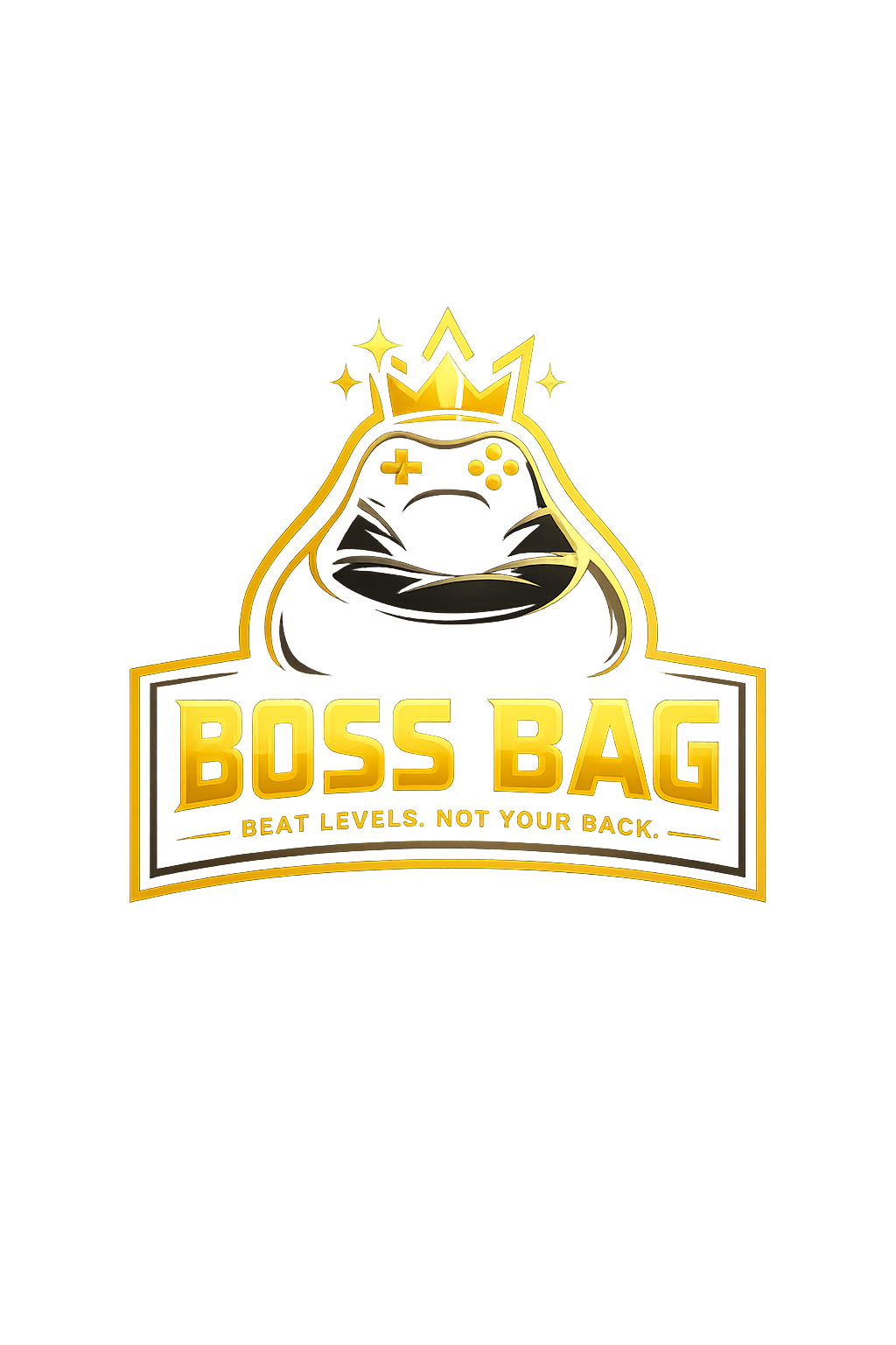 Gaming Bean Bag Chair with Side Pocket - Adult Size