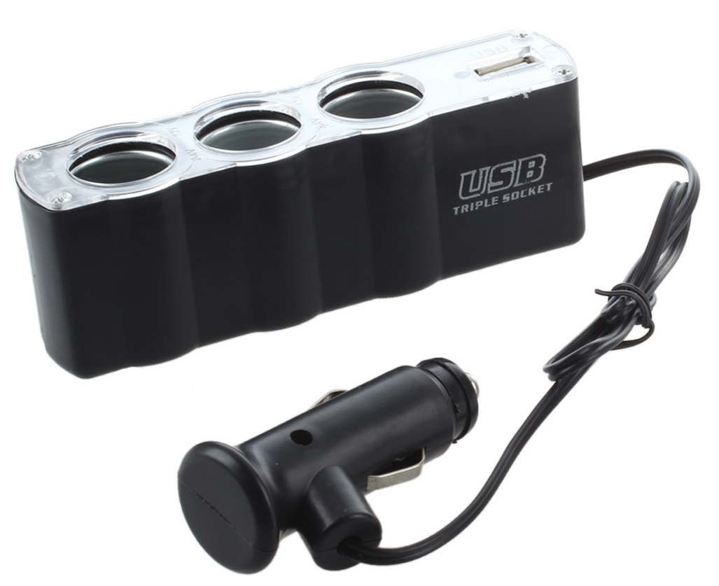 Car charger with built-in fuse