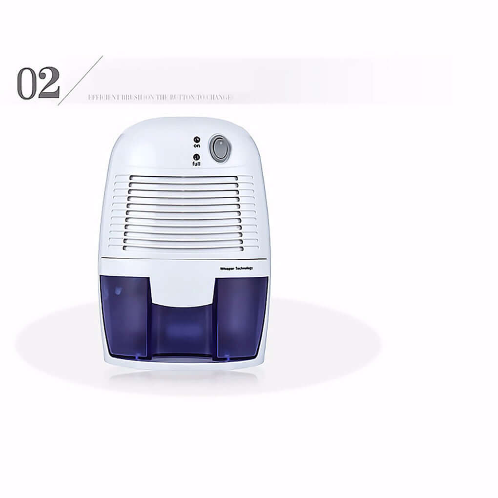 Dehumidifier Portable 500Ml Moisture Absorbing Air Dryer With Auto-Off Led Indicator Air Dehumidifier Purifier - The Shopsite