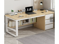 Thumbnail for Computer Desk with Drawers