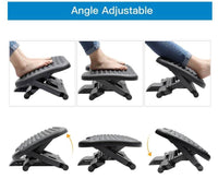 Thumbnail for Adjustable Tilting Footrest Under Desk Ergonomic Office Foot Rest - The Shopsite