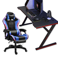 Thumbnail for Gaming Chair With Gaming Desk Table