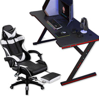 Thumbnail for Gaming Chair Racing Chair + Desk
