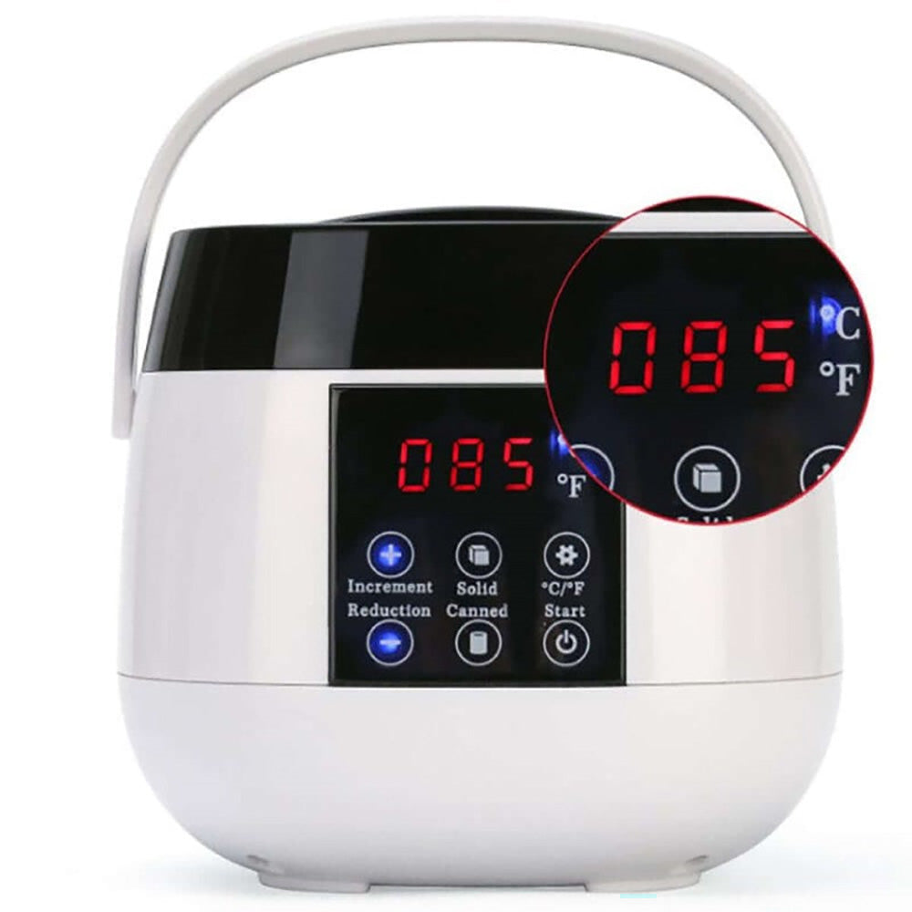 Wax warmer used for bikini area hair removal