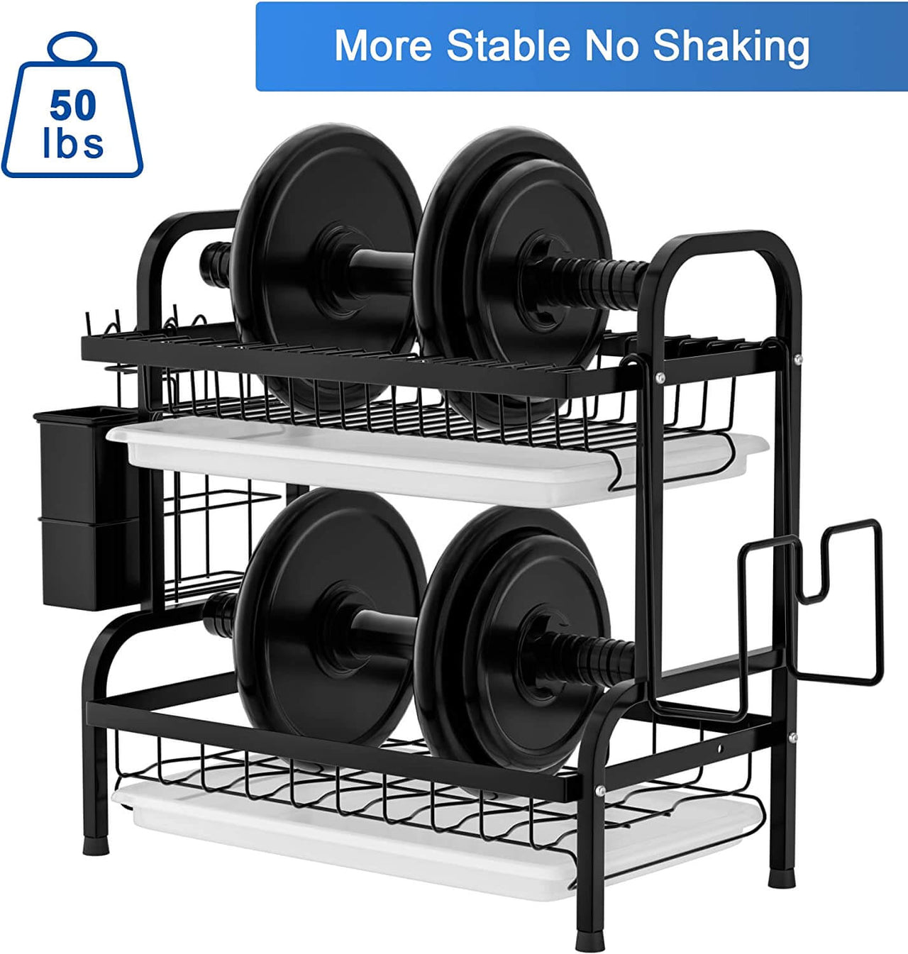 Dish Rack Dish Drying Rack 2 Tier