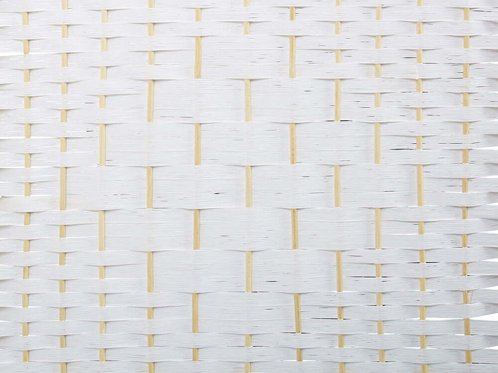 4 Panels Room Divider Screen White Folding screen - The Shopsite