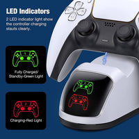 Thumbnail for Dual Controller Charging Station for PS5 - The Shopsite